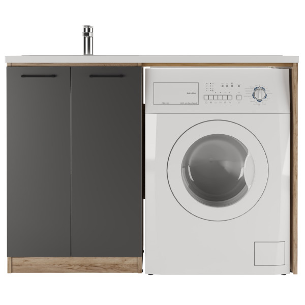 Тумба напольная Домино Космос 120 сraft (DCr2214T)