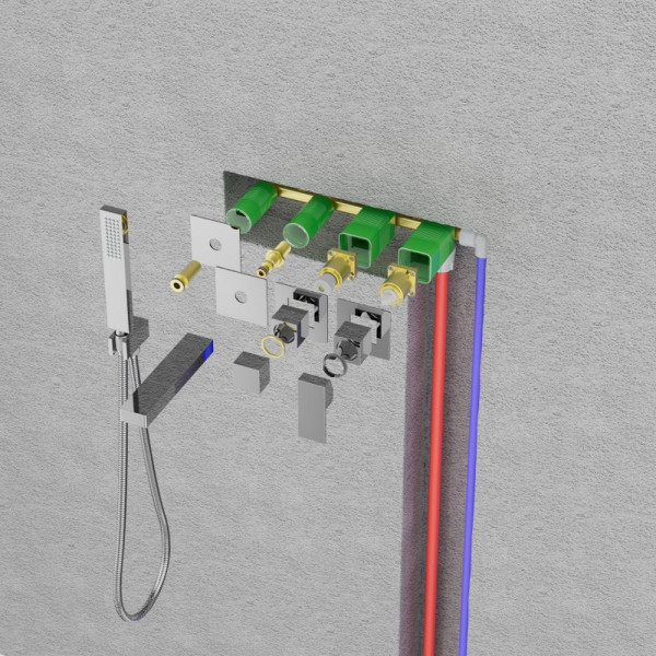 Смеситель для ванны и душа Timo Saona хром (2324/00YSM) Смеситель для ванны и душа Timo Saona хром (2324/00YSM)