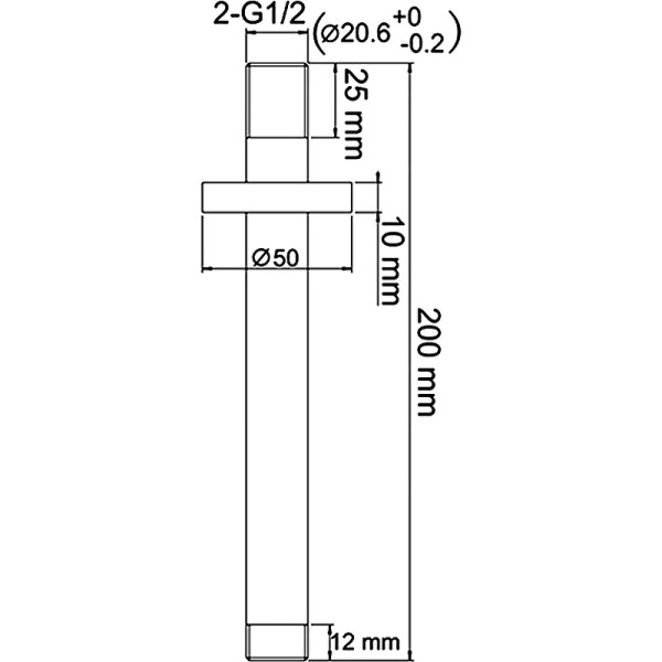 Душевая система WasserKRAFT хром (A171568 Thermo)