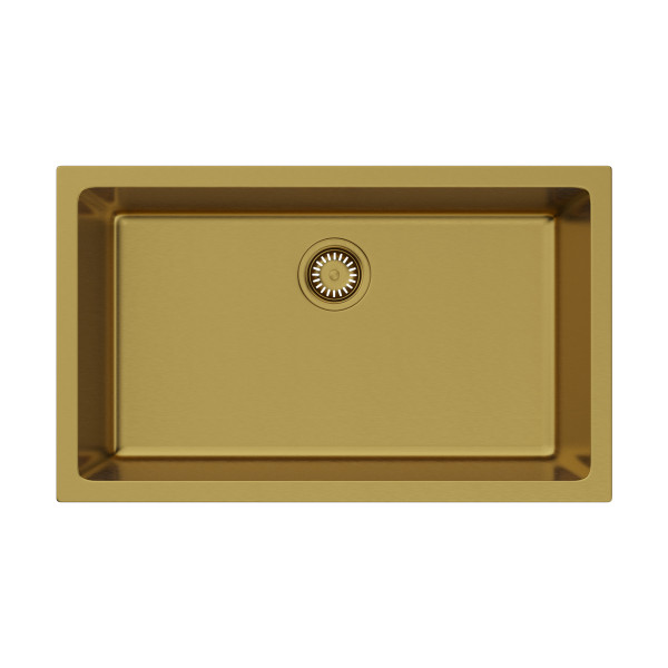 Мойка для кухни врезная Omoikiri Okinoshima 76-U/I-G Matt Natceramic/золото матовое (4993169) Мойка для кухни врезная Omoikiri Okinoshima 76-U/I-G Matt Natceramic/золото матовое (4993169)