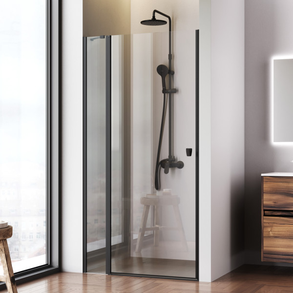 Душевая дверь AM.PM Sunny 100x190 стекло прозрачное, профиль черный матовый (W87G-10-1P-BT) Душевая дверь AM.PM Sunny 100x190 стекло прозрачное, профиль черный матовый (W87G-10-1P-BT)