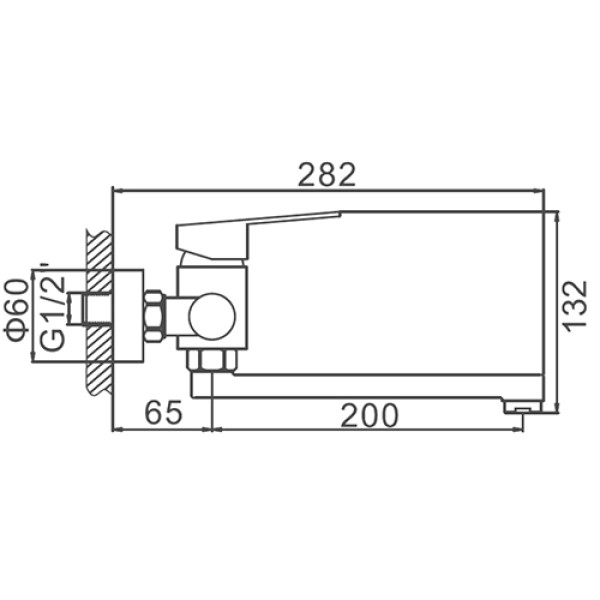 Смеситель для кухни Ledeme сатин (L74603)