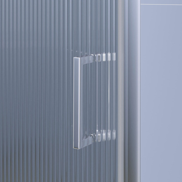 Душевая дверь RGW SV-05-2 800xx2000 стекло ребристое, профиль хром (703205208-151)