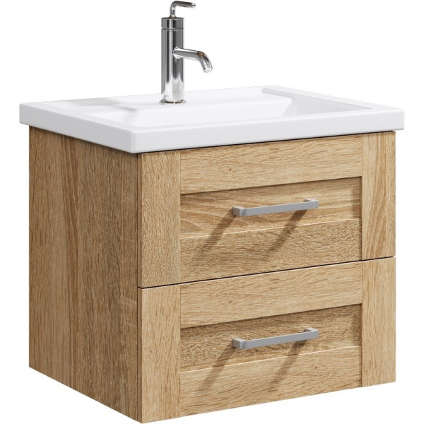 Тумба подвесная Aqwella Foster 560x398x495 дуб сонома (FOS01062DS)