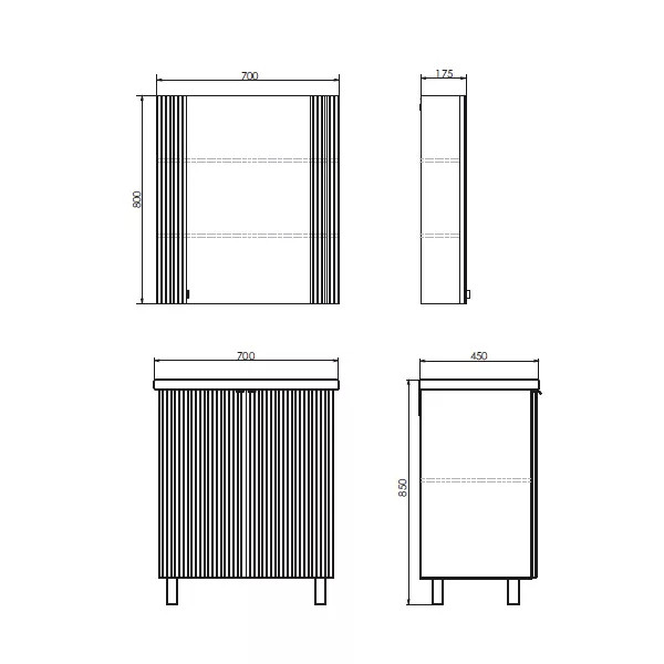 Тумба подвесная с раковиной Comforty Лима 700x450x850 антрацит (00-00013686) Тумба подвесная с раковиной Comforty Лима 700x450x850 антрацит (00-00013686)