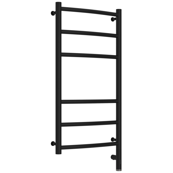 Полотенцесушитель электрический Сунержа Галант 3.0 800x400 провод справа матовый чёрный (31-5801-8040)