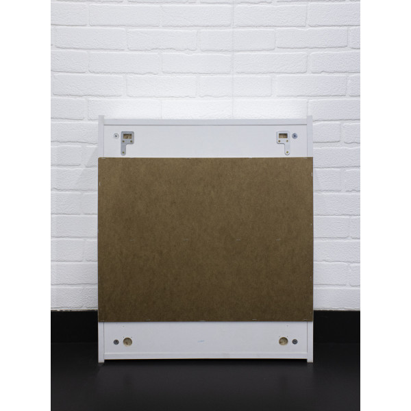 Шкаф зеркальный Норма 60 1 дверь Айсберг Домино (DA1639HZ)