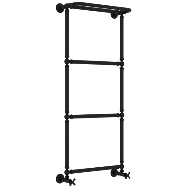 Полотенцесушитель водяной Сунержа Ренессанс 1260x500 матовый черный (31-0281-1250)