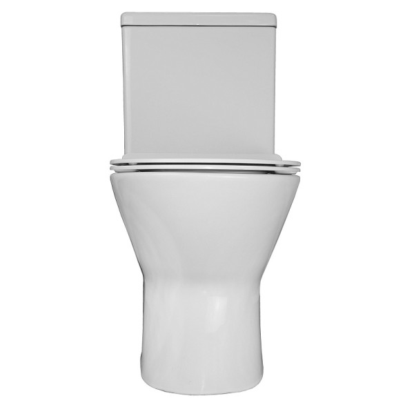 Унитаз напольный Mons безободковый с бачком и сиденьем микролифт (AZ-76004)