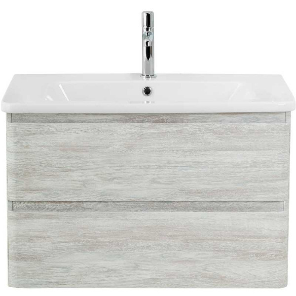 Тумба подвесная BelBagno Albano-CER 80 Rovere Vintage Bianco (ALBANO-CER-800-2C-SO-RVB)