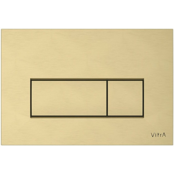 Клавиша смыва Vitra Root Square золото матовое (740-2325)