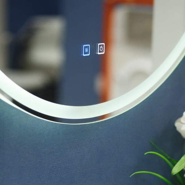 Зеркало с подсветкой BelBagno 80x80 голос.управл., подогрев (SPC-RNG-80-LED-TCH-SND) Зеркало с подсветкой BelBagno 80x80 голос.управл., подогрев (SPC-RNG-80-LED-TCH-SND)