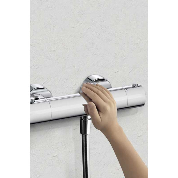 Смеситель для душа Kludi Objekta Therm E хром (352000538) Смеситель для душа Kludi Objekta Therm E хром (352000538)