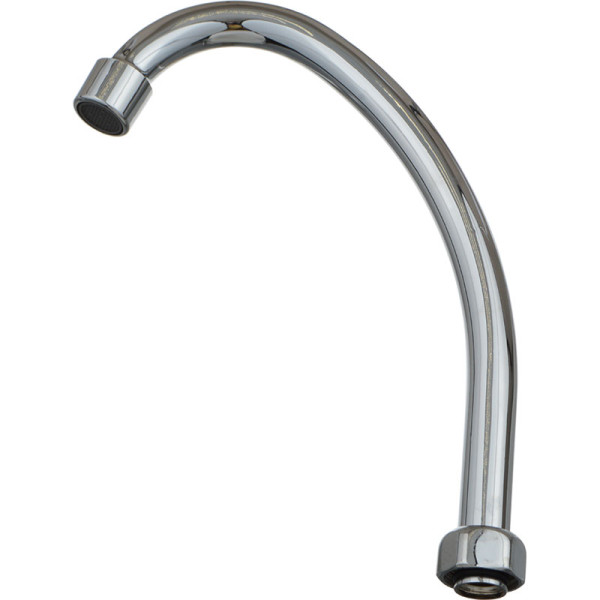 Излив Melodia для кухонного смесителя отеч. тип "ёлка" с аэратором 20см русский стандарт (MKP20679P)