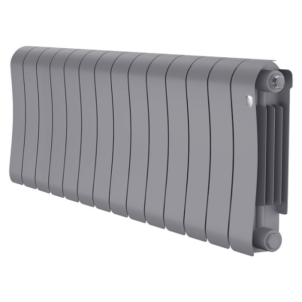 Радиатор биметаллический Royal Thermo Infinity 300 Silver Satin (14 секций) Серебристый (RTISS30014) Радиатор биметаллический Royal Thermo Infinity 300 Silver Satin (14 секций) Серебристый (RTISS30014)