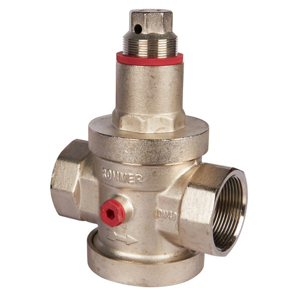 Редуктор давления поршневой Rommer 1 1/2" ВВ PN25 (1-6 бар, с отв. под манометр) (RVS-0008-000040) Редуктор давления поршневой Rommer 1 1/2" ВВ PN25 (1-6 бар, с отв. под манометр) (RVS-0008-000040)