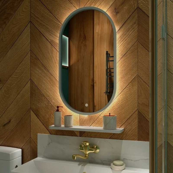 Зеркало Континент Prime White Led 450х800 в МДФ раме (ЗЛП1099) Зеркало Континент Prime White Led 450х800 в МДФ раме (ЗЛП1099)