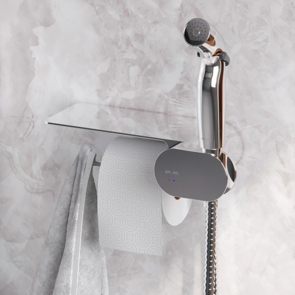 Унитаз-компакт AM.PM Inspire V2.0 с гигиеническим душем (CK50C1704W)