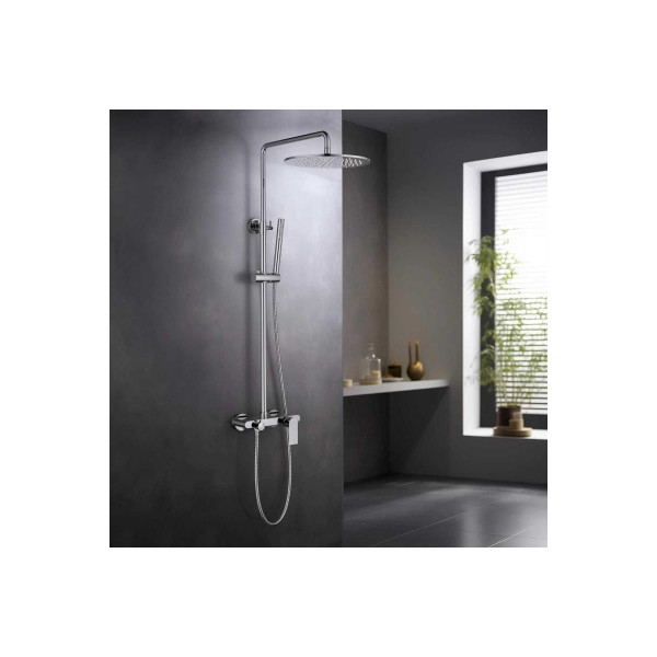 Система душевая Aquatek Лира хром (AQ2440CR)