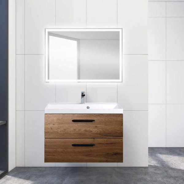 Тумба подвесная BelBagno Aurora 80 Rovere Tabacco (AURORA-800-2C-SO-RT) Тумба подвесная BelBagno Aurora 80 Rovere Tabacco (AURORA-800-2C-SO-RT)
