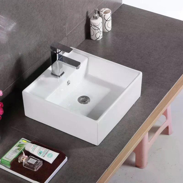 Раковина подвесная RGW GS-2 36x40x13 белая (81212-1)