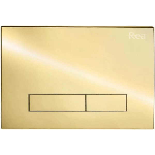 Клавиша смывная Rea H Gold золотой (REA-E5692) Клавиша смывная Rea H Gold золотой (REA-E5692)