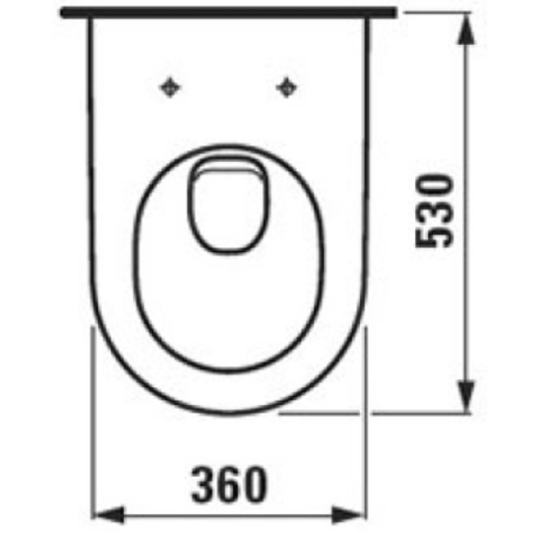Сиденье для унитаза Laufen Pro с soft-close (8.9195.1.300.003.1) Сиденье для унитаза Laufen Pro с soft-close (8.9195.1.300.003.1)
