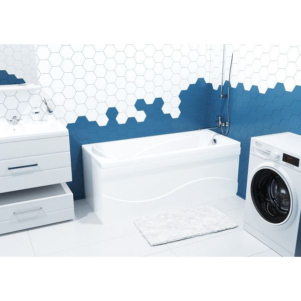 Ванна акриловая Bach Виктория 150*72 система 0, с каркасом Ванна акриловая Bach Виктория 150*72 система 0, с каркасом