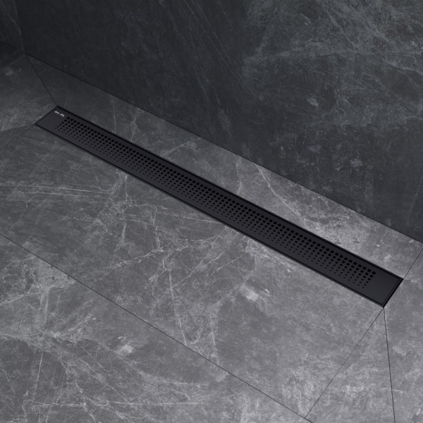 Душевой лоток AM.PM PrimeFlow линейный универс затвор Cut Gradient 80 см черн мат (W02SC-P11-080-01BM)