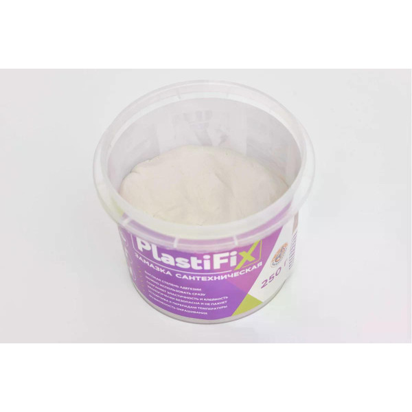 Замазка сантехническая PlastiFix 250 гр банка Регион спецтехно (4630033041532 / 04153) Замазка сантехническая PlastiFix 250 гр банка Регион спецтехно (4630033041532 / 04153)