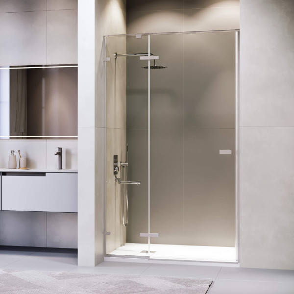 Душевая дверь RGW Stilvoll 140x200 стекло прозрачное, профиль хром (353200414-11)