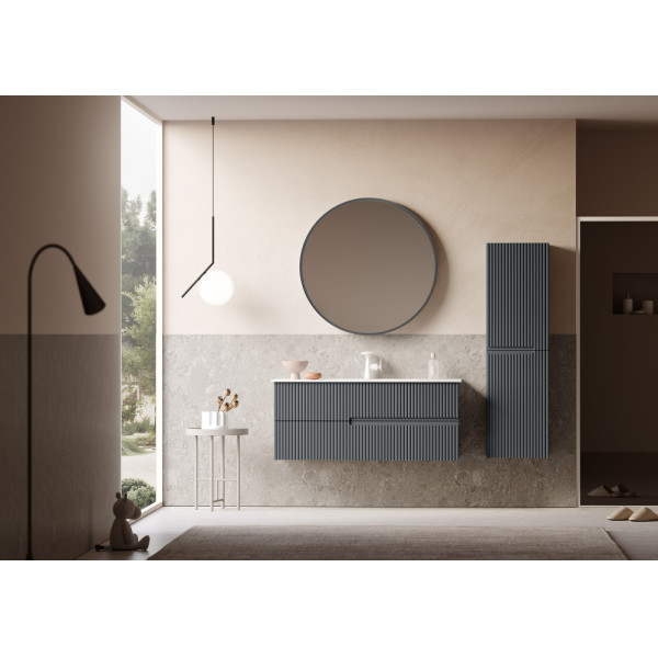 Тумба подвесная Orka Moonlight 1200x510x510 с раковиной антрацит матовый (5001506) Тумба подвесная Orka Moonlight 1200x510x510 с раковиной антрацит матовый (5001506)