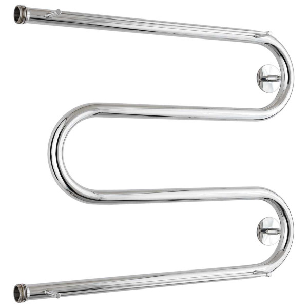 Полотенцесушитель водяной Стилье М-образный 2 полки 500х650 резьба-сгон 1 хром (00014-5065) Полотенцесушитель водяной Стилье М-образный 2 полки 500х650 резьба-сгон 1 хром (00014-5065)