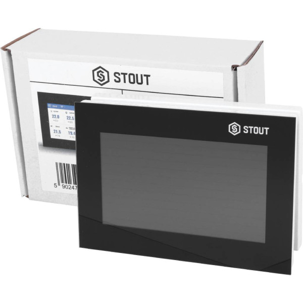 Регулятор WIFI для управления беспроводными электрическими приводами Stout ST-8s WIFI, черный (STE-0101-100802)