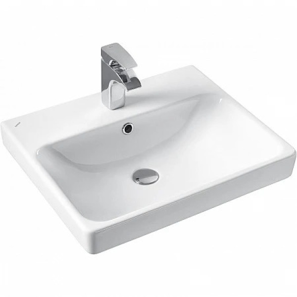 Тумба-умывальник Aquaton Оливия 55 Дуб веллингтон/1WH501620 Раковина Адриана 55 (1A2542K0OLVG0)