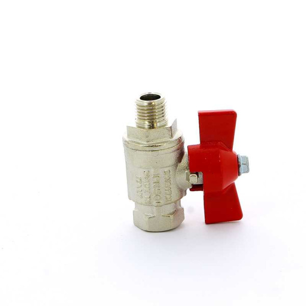 Кран Itap 1/4" ВН шаровый Ideal (красная бабочка) (0930014)