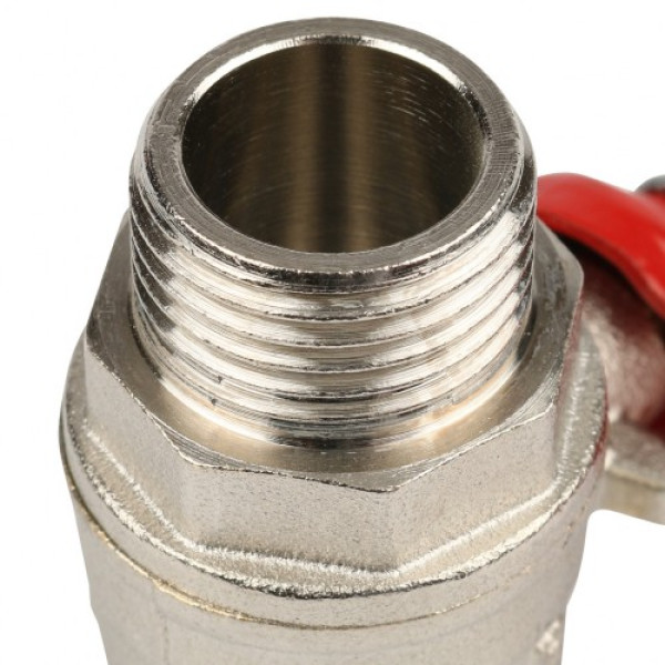 Кран 1/2" ВН шаровый Stout стандартнопроходной (чёрная ручка) SVB-0013-000015 Кран 1/2" ВН шаровый Stout стандартнопроходной (чёрная ручка) SVB-0013-000015