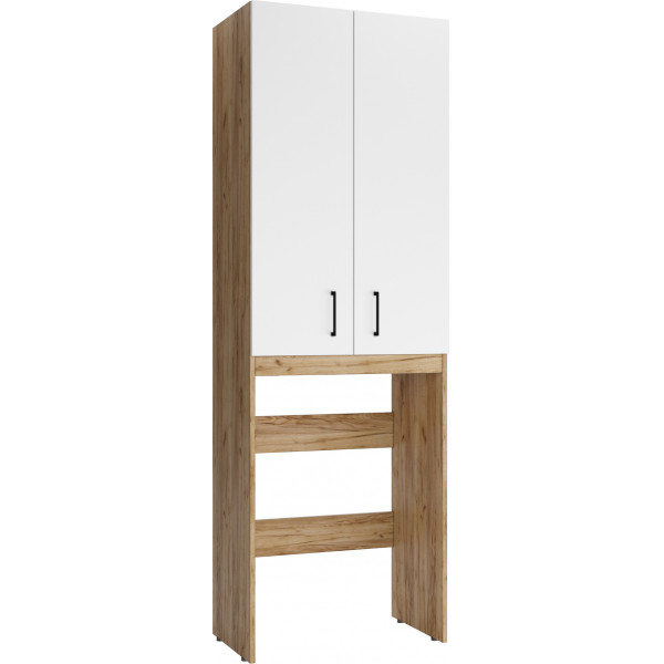 Шкаф над стиральной машиной 650 Craft белый матовый (разобранный) Домино (DCr2220H) Шкаф над стиральной машиной 650 Craft белый матовый (разобранный) Домино (DCr2220H)