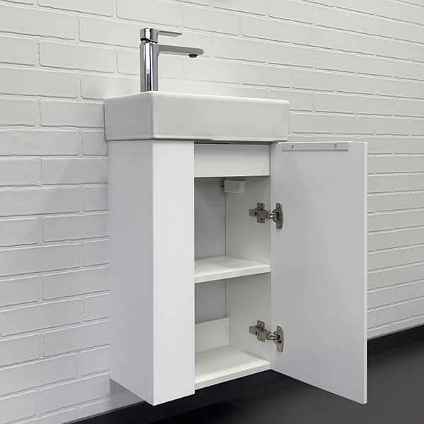 Тумба подвесная Comforty 415x700x225 дуб темно-коричневый с раковиной (00-00001402) Тумба подвесная Comforty 415x700x225 дуб темно-коричневый с раковиной (00-00001402)