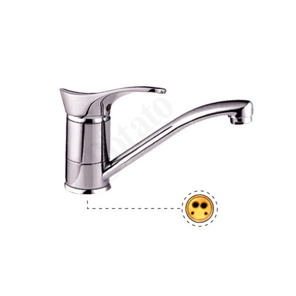 Смеситель для кухни Potato с коротким изливом (Р4501) Смеситель для кухни Potato с коротким изливом (Р4501)