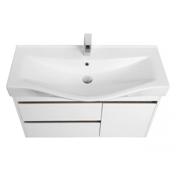 Тумба-умывальник Aquaton Нортон 100/1WH302502 раковина Беверли 100 (1A2490K0NT010)