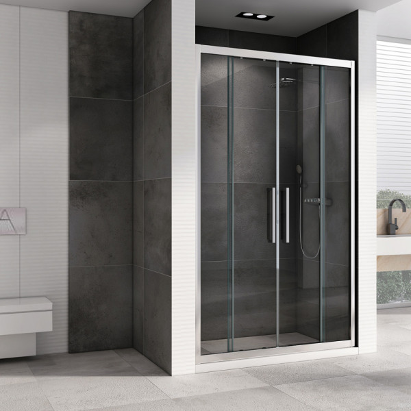 Душевая дверь Abber Schwarzer Diamant 150x195 стекло прозрачное, профиль хром (AG33150H) Душевая дверь Abber Schwarzer Diamant 150x195 стекло прозрачное, профиль хром (AG33150H)