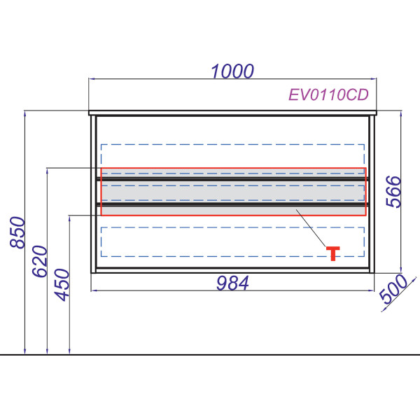 Тумба подвесная Aqwella Evolution 1000x520x570 темное дерево/белый глянец (EV0110CD) Тумба подвесная Aqwella Evolution 1000x520x570 темное дерево/белый глянец (EV0110CD)