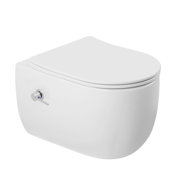Унитаз-биде Abber Bequem 360x495x360 белый (AC1104TNS) Унитаз-биде Abber Bequem 360x495x360 белый (AC1104TNS)