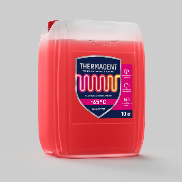 Теплоноситель Thermagent -65 10 кг (этиленгликоль) (TA 910231) Теплоноситель Thermagent -65 10 кг (этиленгликоль) (TA 910231)