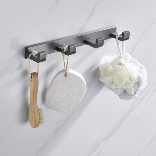 Вешалка на 4 крючка Abber Westen никель (AA1751NG)