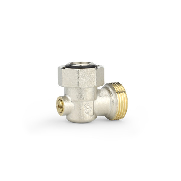 Фитинг угловой со встроенным шаровым краном Varmega 3/4"(18)ЕКх3/4"(18)ЕК (VM14201) Фитинг угловой со встроенным шаровым краном Varmega 3/4"(18)ЕКх3/4"(18)ЕК (VM14201)