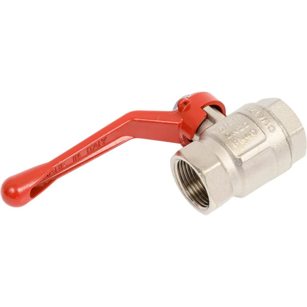 Кран 3/4" ВВ шаровый Uni-Fitt Etalon (ГОСТ, красная ручка) 110L3000 Кран 3/4" ВВ шаровый Uni-Fitt Etalon (ГОСТ, красная ручка) 110L3000