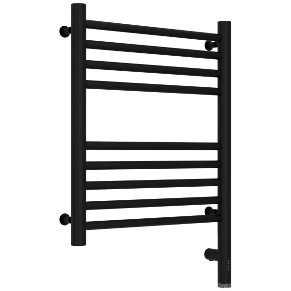 Полотенцесушитель электрический Сунержа Богема 3.0 прямая 500x400 провод справа матовый чёрный (31-5805-5040)