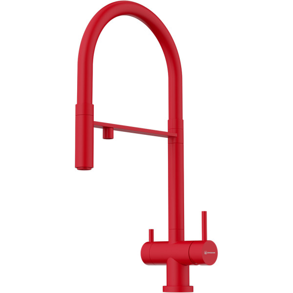 Смеситель для кухни Omoikiri Kanto-TO с переключателем на фильтр, с выдвижным изливом toscana (4994428)